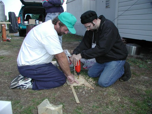more precision engineering, notice the yardstick