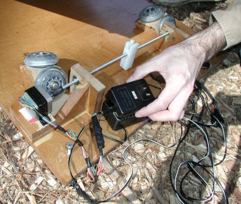 close up of the power supply