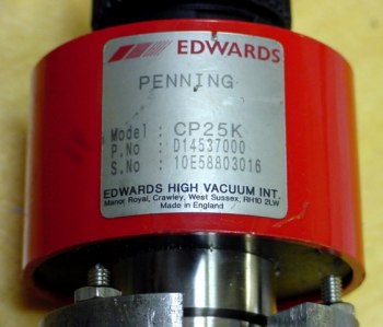 close up of the gauge