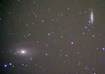 Galaxies M81 and M82